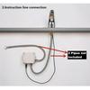 DC6V Wassersparende Mischbatterien Sensor Armatur Batteriebetrieben Küchenwasserhahn Automatisch Hände Berührungslos Badezimmer Sensor Armaturen