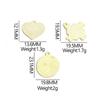 Enamel Charms Heart Shaped Round Irregular Puzzle Alloy Pendants for DIY Necklace Bracelet Earrings Keychain