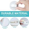 White Shower Curtain Clips Waterproof Curtain Fasteners Reusable Curtain Clips  Home Shower