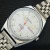 VINTAGE SEIKO AUTOMATIC 6309A REFURBISHED JAPAN MENS WHITE DIAL WATCH a442673-1