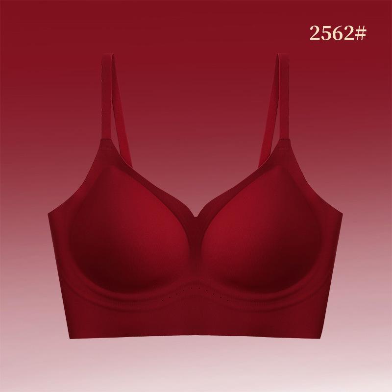 

Red natal year of the horse 1111 new wedding bride bra big red bra set One size fits all