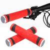 GUB Anti Skid Bicycle Handlebar Cover Silicone Handlebar End Caps Cycling Accessory(Red )