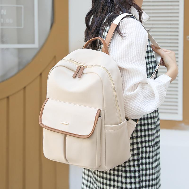 New nylon backpack women's bag casual school bag light backpack business bag backpack computer bag