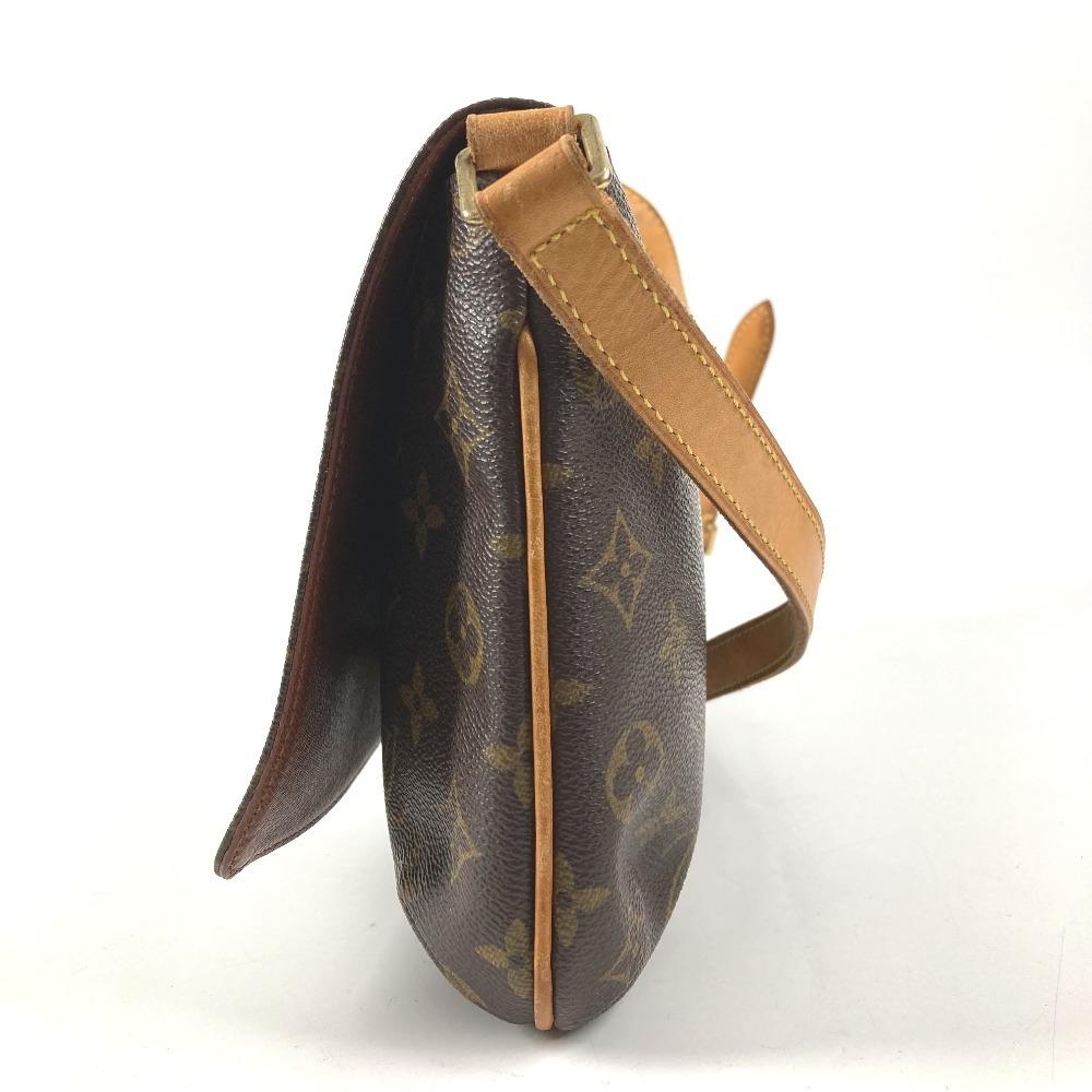 Louis Vuitton M51257 Monogram Musette Tango Shoulder Bag MonogramCanvas Brown