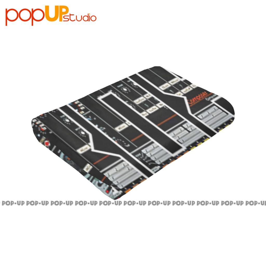 Tr808 hudební sampler DJ Pioneer CDJ 2000 NXS DJM Akai 808 TB303 Ultra měkká přikrývka prošívaná zimní potah na pohovku Potahy na postel