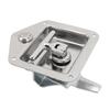 T Handle Tool Box Latch 4.9 X 4.7in Highly Polished Stainless Steel RV Toolbox Handle Lock with Keys Gasket for Caravan