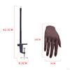 Nail Training Right Hand with Bracket Soft Fake Supply DIY Display