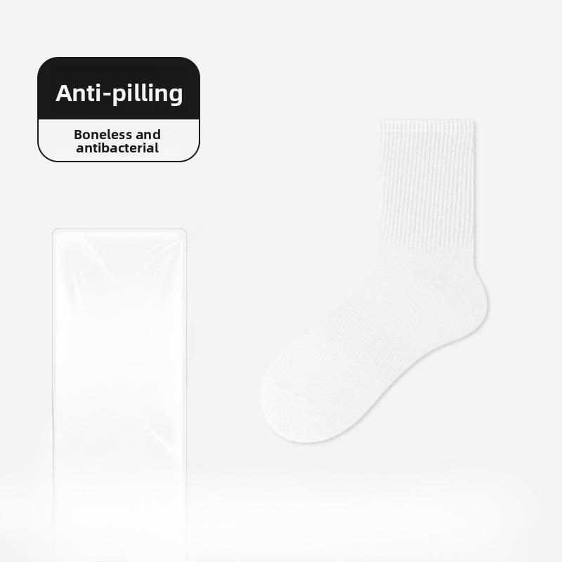 Summer Lightweight Ankle-length Socks, Versatile Plain-colored Sports Stockings, Women's Short Cotton Socks Without Bones
