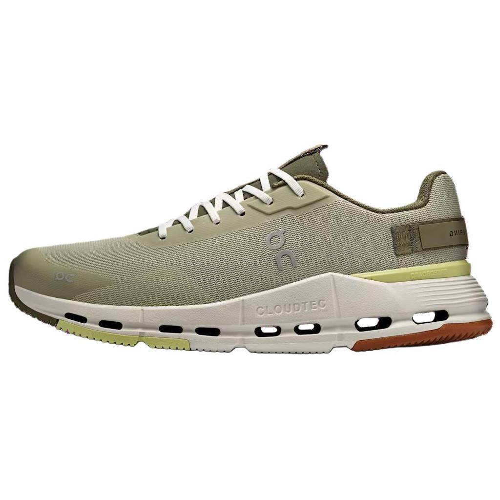 On Cloudnova Form 2 Rebound Breathable Support Low top Casual Running Shoes Men's Green 3ME30152526