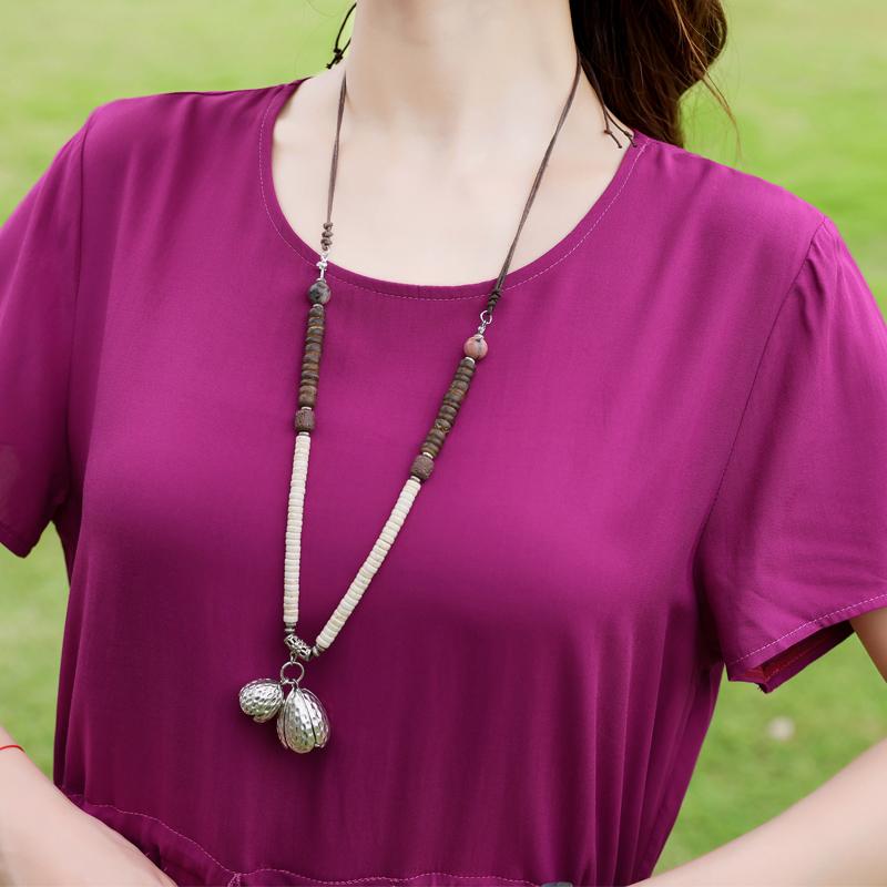 Elegant Women's Summer Dress Plus Size Short Sleeve Casual Long Dresses Vintage Clothes