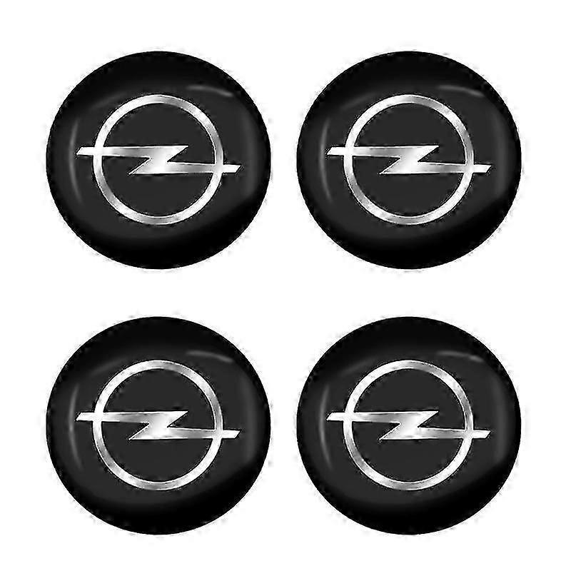 4pcs Car Logo New Wheel Hub Cap Metal Emblem Stickers For Opel Astra H Astra J G Corsa Insignia Zafira B Vectra C Corsa D Vivaro