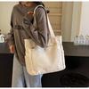 Versatile Large Capacity Single Shoulder Canvas Tote Bag