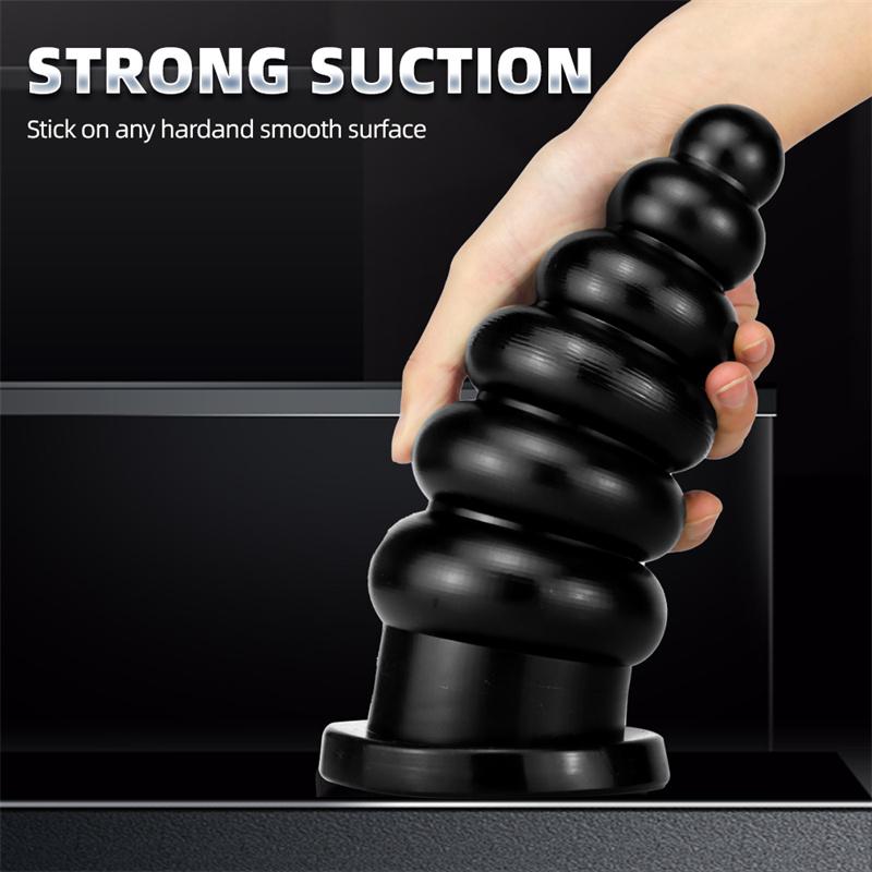 Six Rings Oversized Anal Plug Collection Backyard Supplies Anal Strip Anal Expander