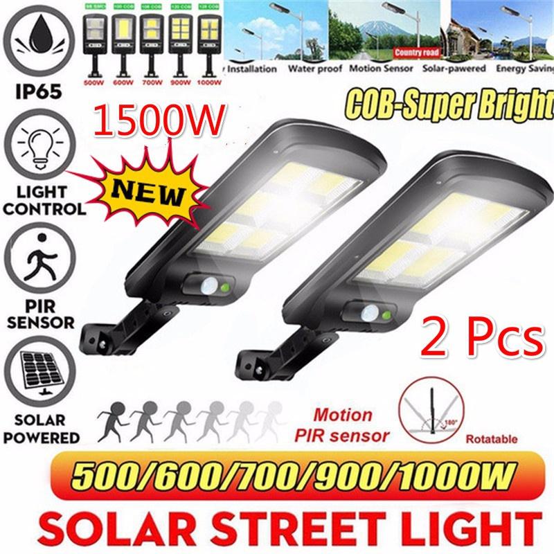 Buy Solar Street Light LED Solar PIR Motion Sensor Light 3 Patterns ...