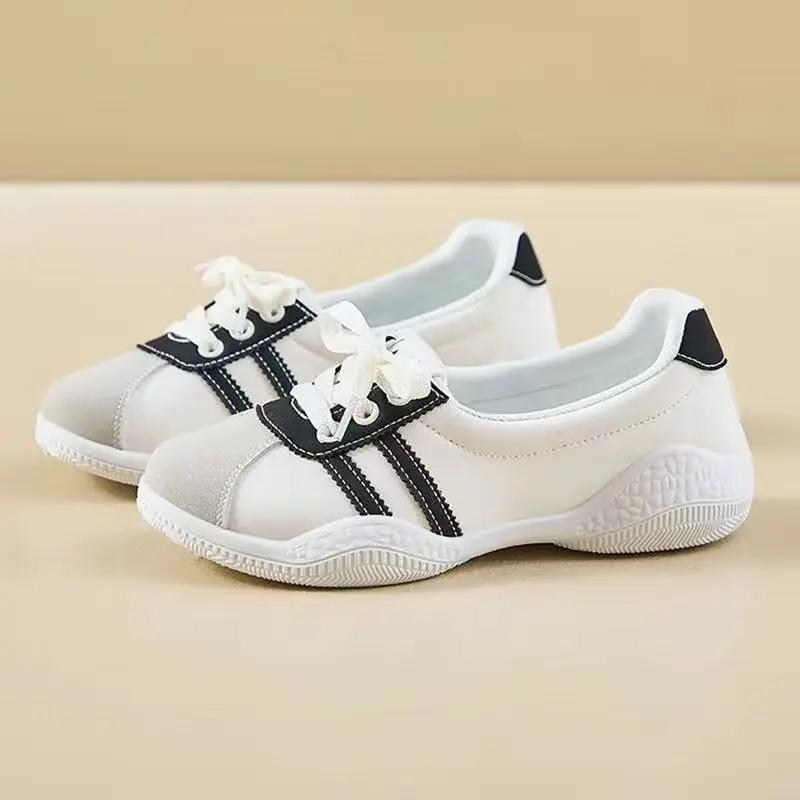 Fashion Korean Stylish Spring Autumn Women's Sports Shoes Walking Cheap Fashion 2025 Comfortable and Elegant New Arrival Ladies Footwear