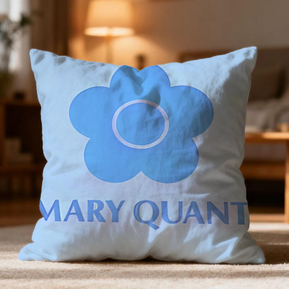 

Hot MMary Quanted Cushion Cover Soft Washable Pillow Case Multi-Scene for Couch Bed Travel Office Use 30cmx30cm