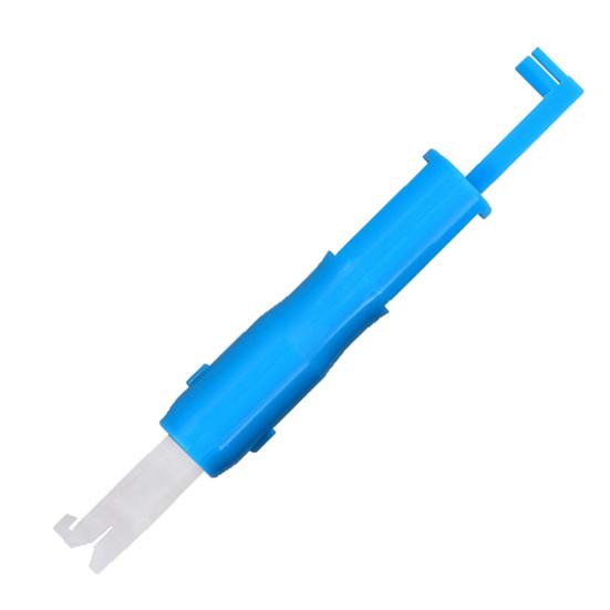 3Pcs Elderly People Automatic Sewing Machine Needle Threader Line Inserter Tool