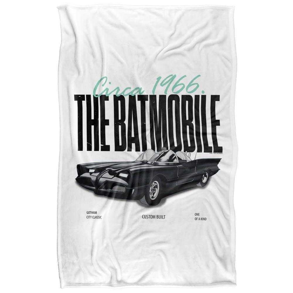 The Batman Batmobile Soft Touch Blanket