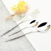 16 sztuk nóż widelec łyżka do kawy zestaw sztućców 18/10 zastawa stołowa ze stali nierdzewnej wysokiej jakości zestaw obiadowy sztućce kuchenne sztućce