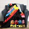 1Pc Pacman Adventure Blanket For Couch Bed Plush Cozy Fuzzy Blanket Super Soft Warm Blankets For Fall And Winter 091890