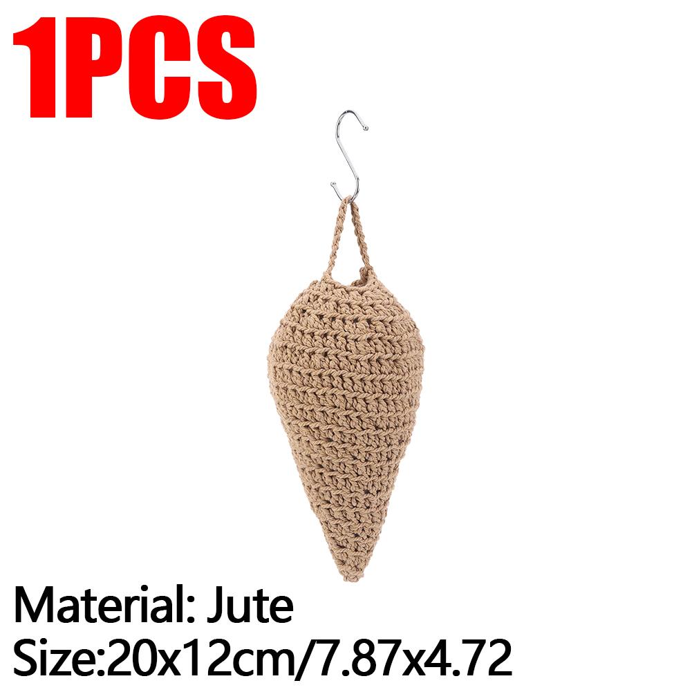 Momeală de cuib de viespe croșetat Cuib de viespi fals Cuib de viespi fals Momeală pentru cuib de viespe agățat pentru cadou de inaugurare a casei