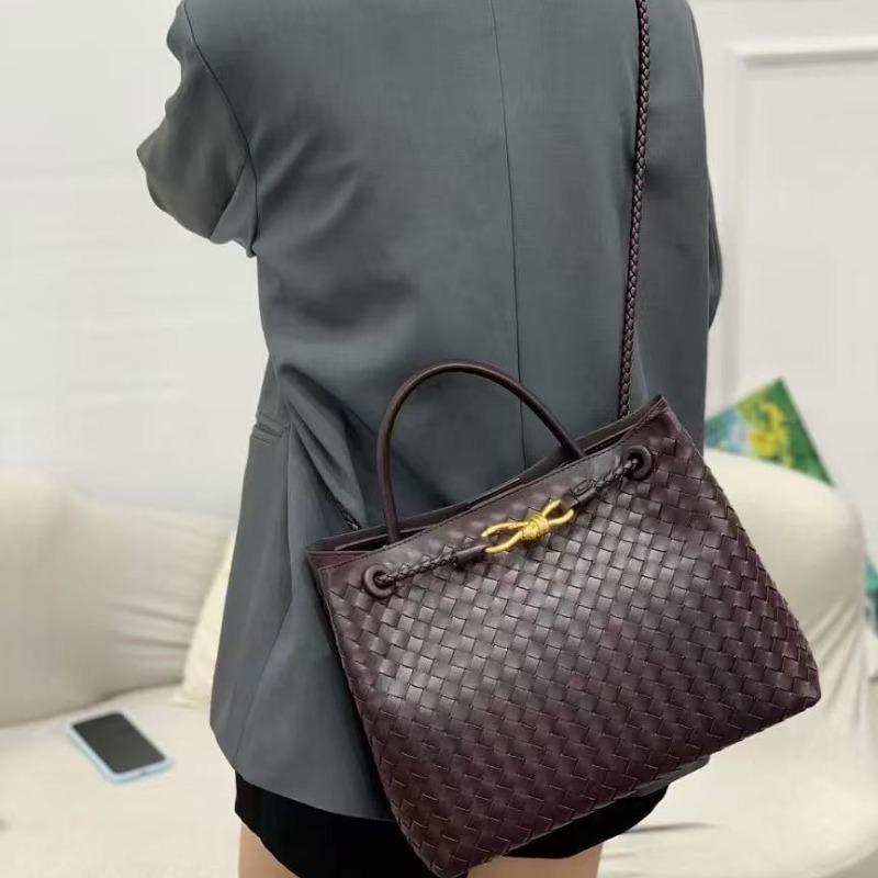 Nieuwe handgeweven tas grote capaciteit tote handtas modetrend veelzijdige enkele schouder messenger casual dames tas