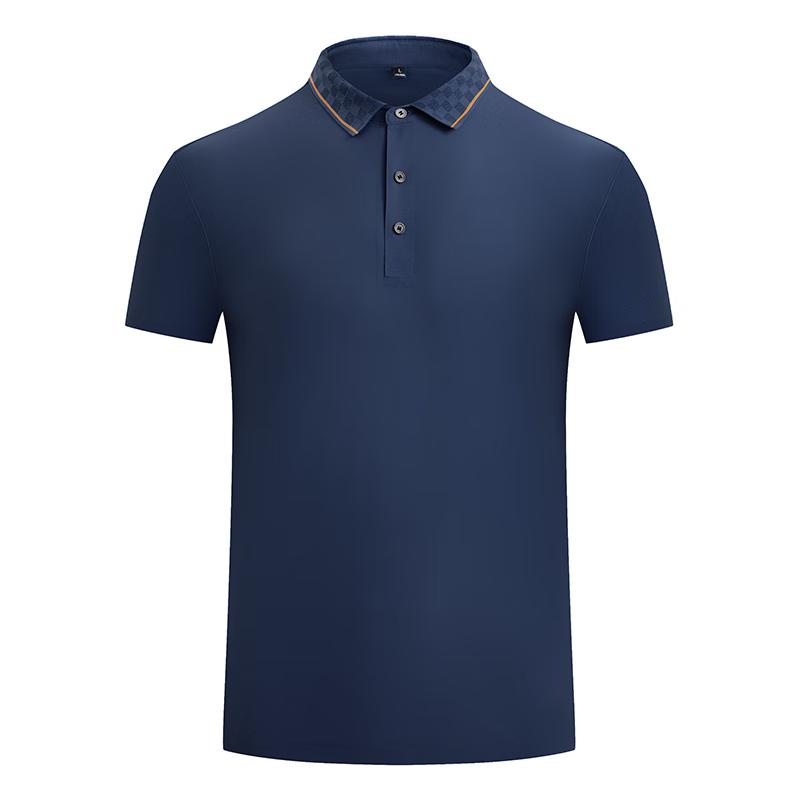 BIFEISO BFS93360 Men's Contrast Collar Polo Shirt