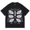 230 Gsm 100% Cotton Demon Slayer V118 Kokushibo Print Unisex Heavy Cotton T Shirt