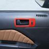 Red Interior Door Handle Cover Trim Decor For Ford Mustang 2004-2014 Accessories