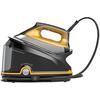 Centrale vapeur Rowenta DG7644 Compact Steam Pro 2200 W - Effet pressing 325 g/min - Capacité 1,1 l - Noir/jaune
