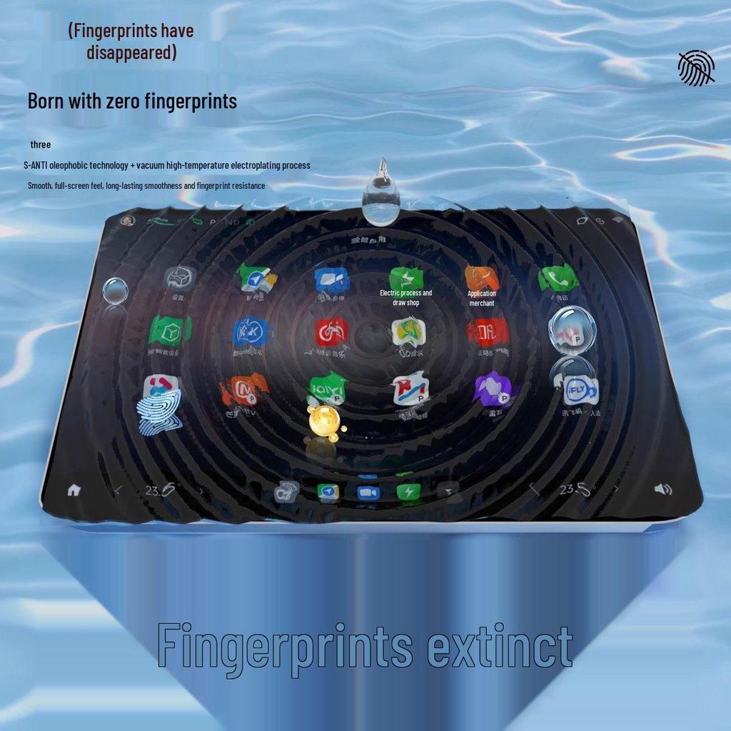 Tempered Glass Screen Protector for Volkswagen B9/B8 Magotan Central Control & Instrument LCD Display.