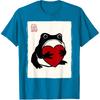 Grumpy Frog Japanese Men Women Kids St. Valentine's Day T-Shirt