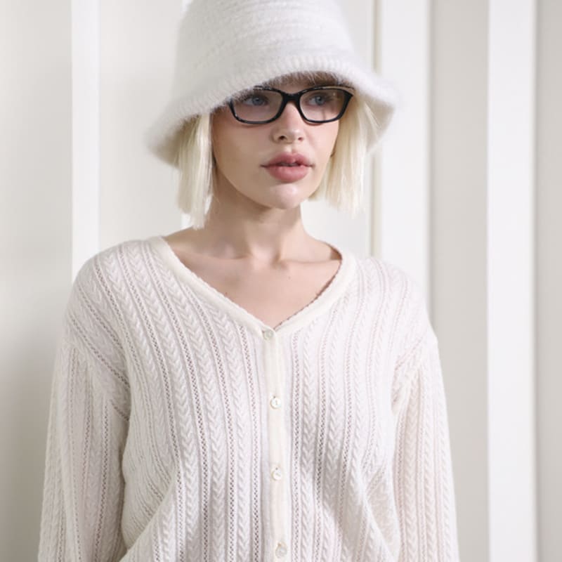 

TINA BLOSSOM CROWN HAT BLACK