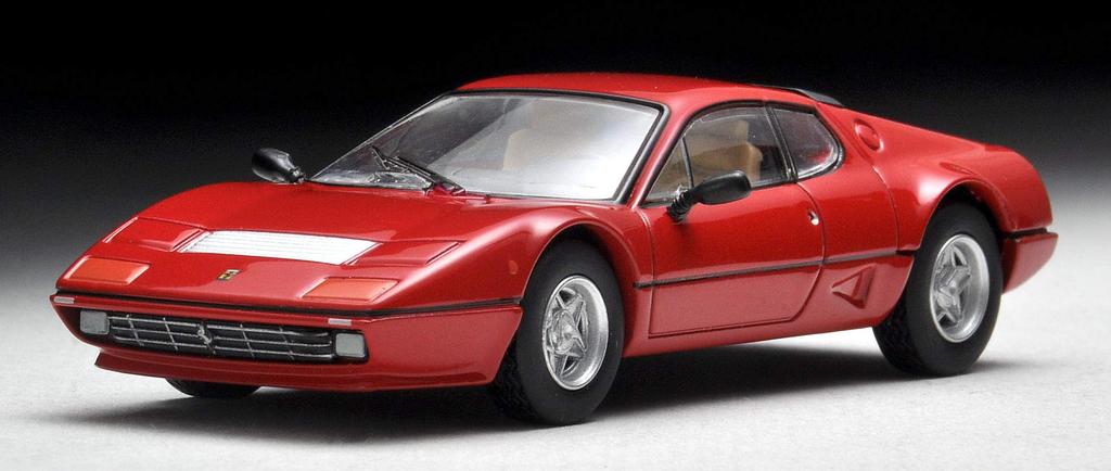 Tomica Limited Vintage Neo 1/64 Scale TLV-NEO Ferrari 512BBi Red Finished Product
