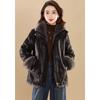 Kebéir Reversible Faux Mink Fur Winter Coat