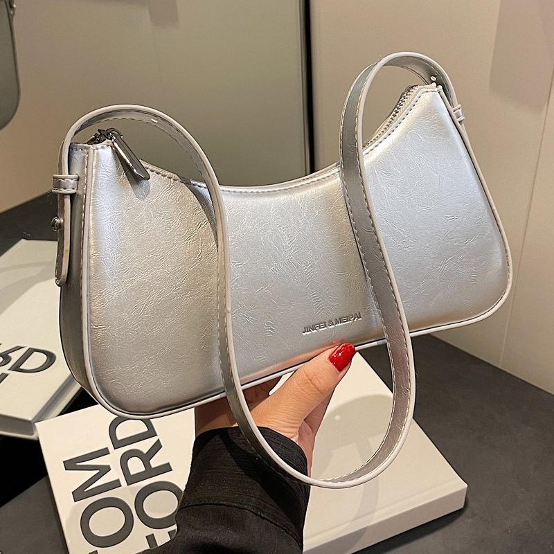 Women's 2025 Niche Design One-Shoulder Underarm Bag – Fashionable Small Square Bag with High-End Appeal