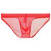 Youye Men's Transparent Mesh Triangle Briefs - Sexy, Breathable, Close-Fitting Underwear for Young Men