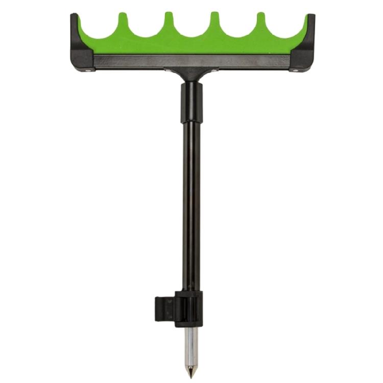 

3/5/6-місний тримач для вудок, кронштейн, багато отворів, тримач для вудок, підставка для годівниць, стійка з кілками, простий у використанні