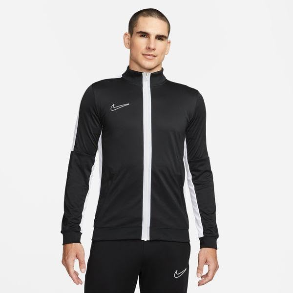 Nike Academy 23 Lightweight Training Jacket and Pants DR1681 x Black Dri-FIT Tracksuit, Set, Top US-L (180-189 cm), Pants US-XL (Waist 96-109 cm),