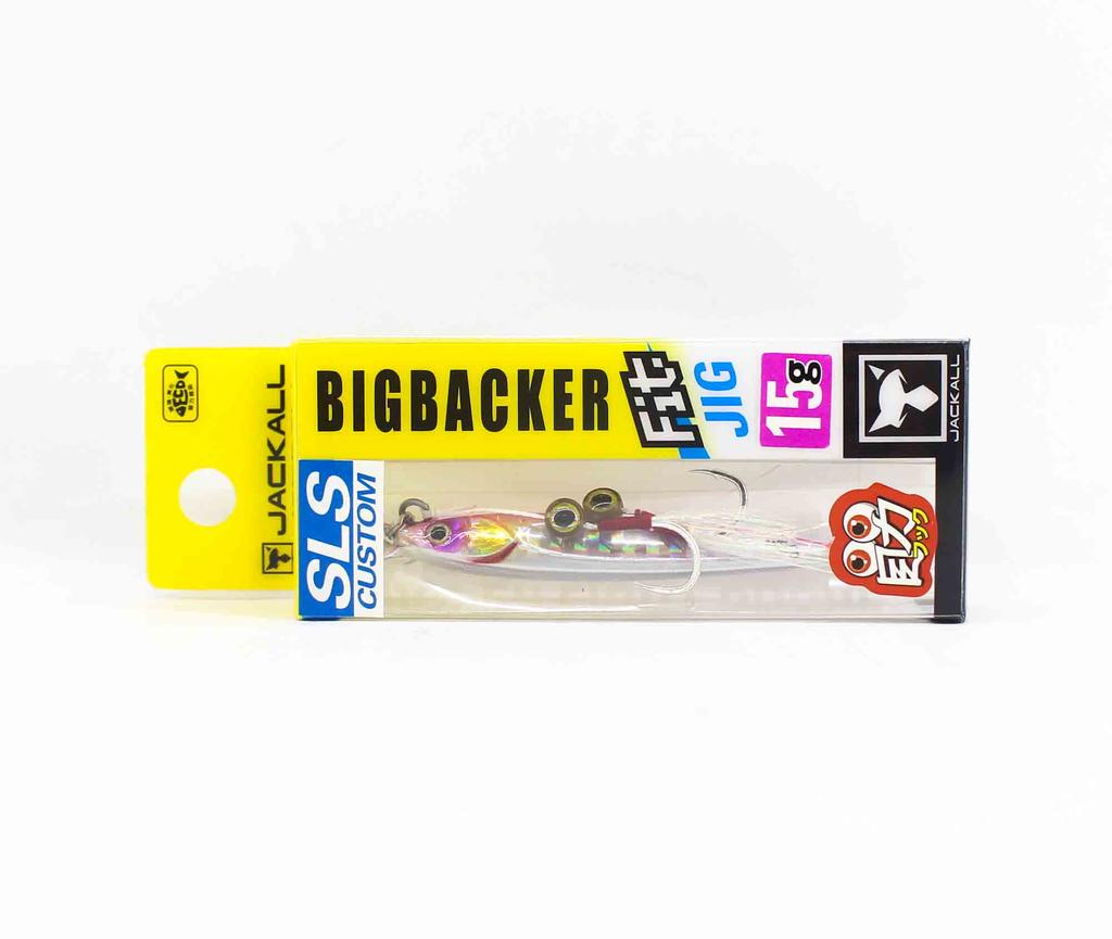 Jackall Metall Jig Big Backer Fit 15 Grams Rosa Back Border Hl (3224)