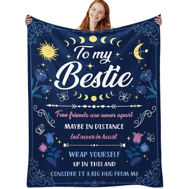 for Women Christmas, Bestie Gifts for Women Unique, Bestie Gifts for Girls Christmas, Birthday, Bestie Blanket, Best Friend Blanket, My Best Friend