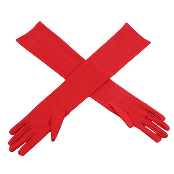 Women Fashion Long Evening Party Costume Glove Outdoor Sun Protection Arm Sleeves