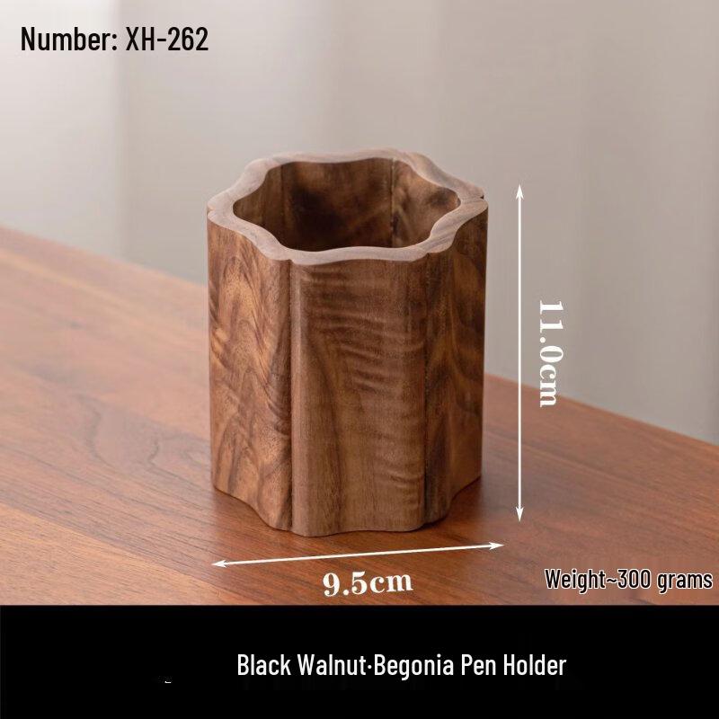

Shangqi Solid Wood Pen Holder