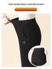Women's High-Waisted Fleece-Lined Cigarette Pants, 2024 Winter Style, Warm Thickened Plus Size Casuals