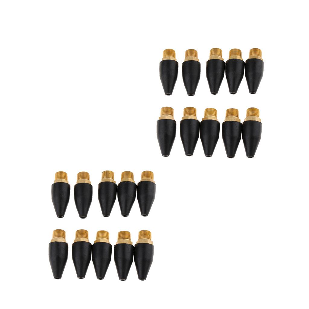 20-Pack Pneumatics Rubber/Brass