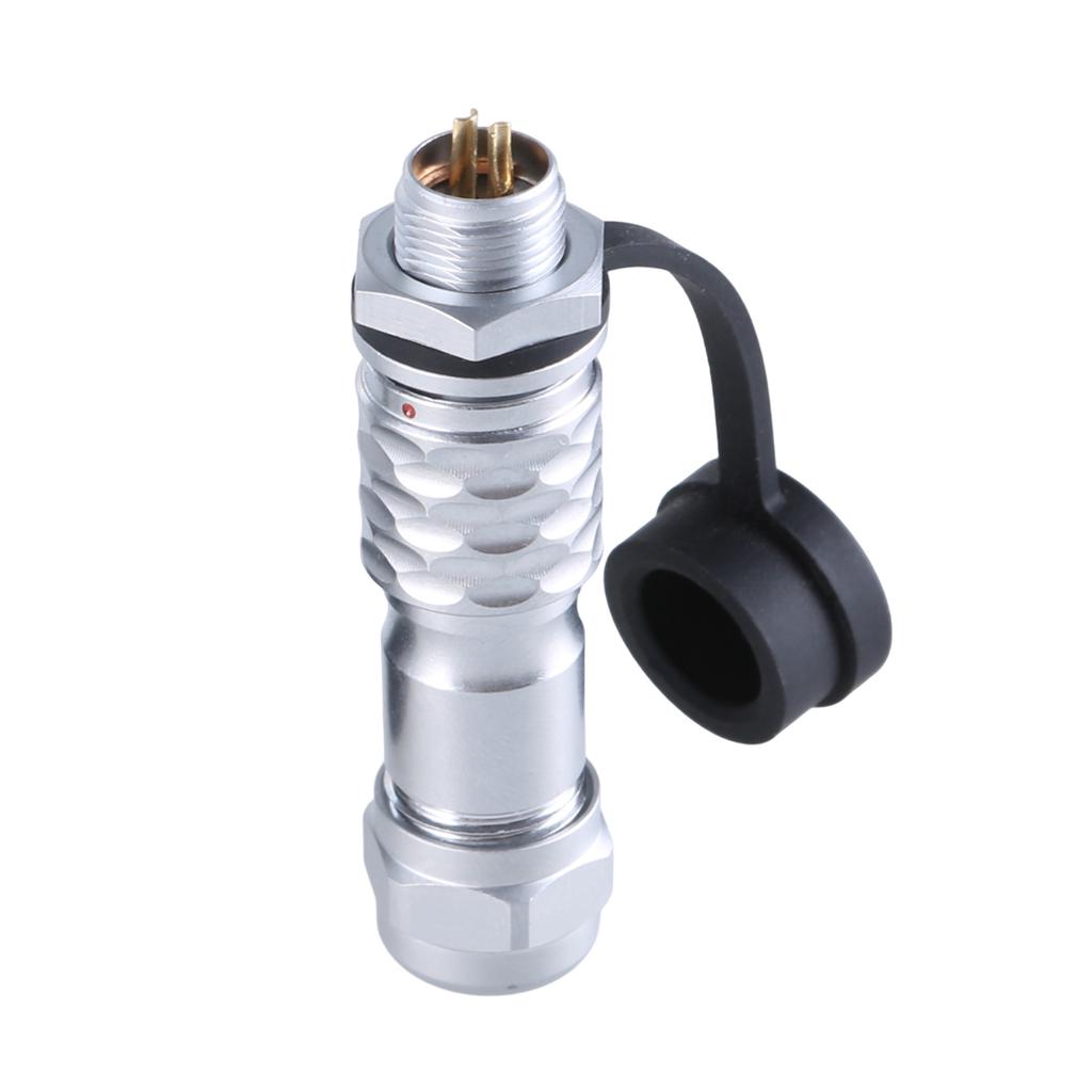 SF10 Industrial Connector Waterproof Plug and Socket Set Metal Connectors Set Male Female Push Connectors Pair 2-5pin