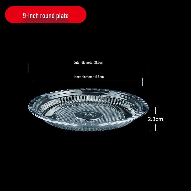 ZISIZ Disposable Plastic Plate