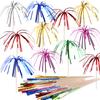 50Pcs Multicolor Fireworks Cocktail Picks Dessert Food Fruit Toothpicks Wedding Birthday Party Cake Topper Decoration Christmas