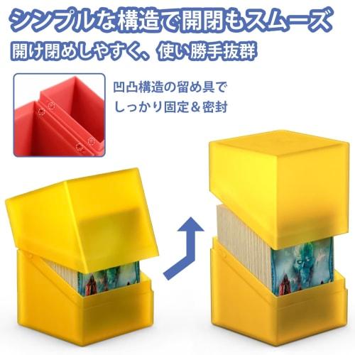 Nami Trading Card Case, Deck Case, Trading Card Case, Double-Layer Trading Card Game Box, Holds 100 Cards. Safe and Durable, Ideal for Trading Card Ga