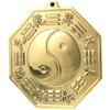 Copper Bagua Mirror with Eight Diagrams Design for Home Office Shop Decor Exorcism Craft Evil Spirits Ward Off Bad Luck Blessing
